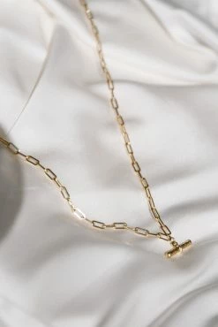 Selle 18k Gold Plated Necklace - Gold -Dress Shop petal and pup usa accessories selle 18k gold plated necklace gold one size 32455818576049