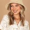 Talia Crochet Hat - Natural
