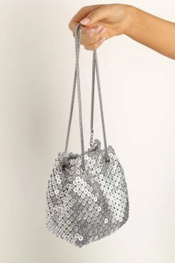 Valentina Embellished Bag - Silver -Dress Shop petal and pup usa accessories valentina embellished bag silver one size 33752450236593