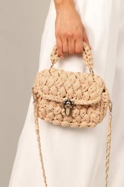 Veve Hand Woven Bag - Natural -Dress Shop petal and pup usa accessories veve hand woven bag natural one size 33173380956337