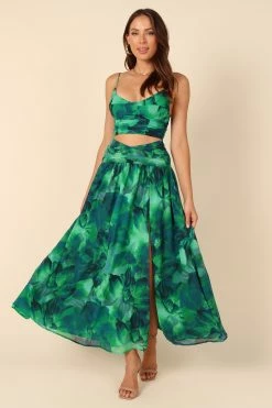 Angel Maxi Skirt - Green