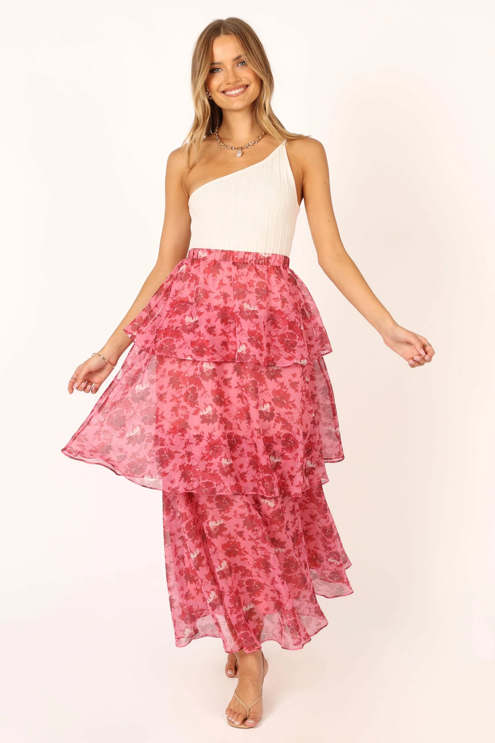 Blaise Frill Skirt - Pink 6 Blaise Frill Skirt - Pink - Image 6