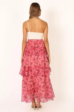 Blaise Frill Skirt - Pink 23 Blaise Frill Skirt - Pink -Dress Shop petal and pup usa bottoms blaise frill skirt pink 33994873995441