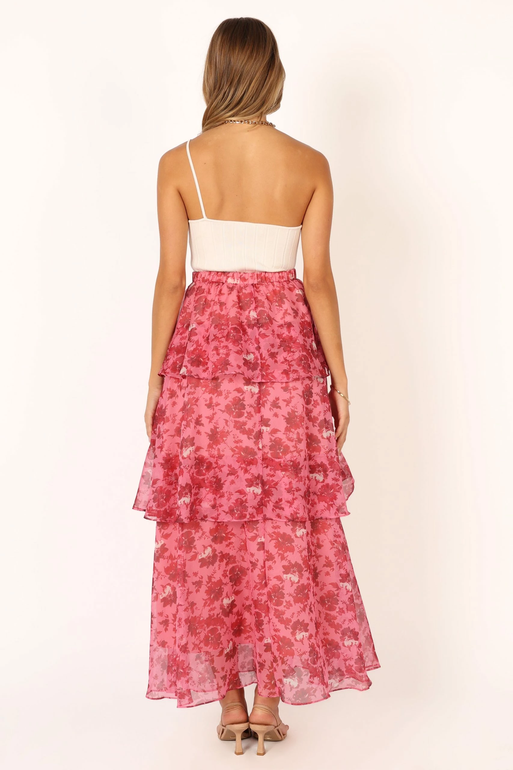Blaise Frill Skirt - Pink 11 Blaise Frill Skirt - Pink - Image 11