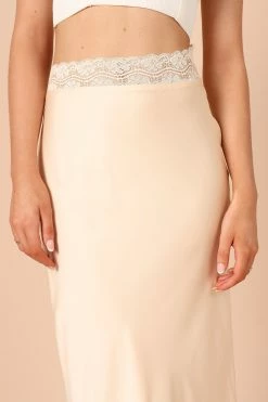 Camilla Skirt - Cream -Dress Shop petal and pup usa bottoms camilla skirt cream 32164323197105