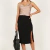 Carolina Pencil Skirt - Black