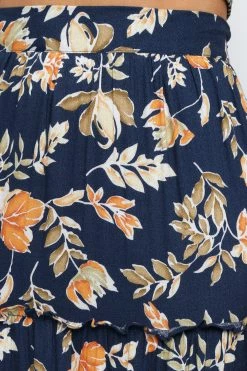 Deaville Skirt - Navy -Dress Shop petal and pup usa bottoms deaville skirt navy 15229389307978