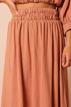 Ember Maxi Skirt - Spice -Dress Shop petal and pup usa bottoms ember maxi skirt spice 32196001857713