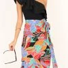 Estelle Midi Skirt - Blue Multi
