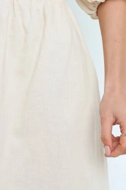 Esther Skirt - Beige -Dress Shop petal and pup usa bottoms esther skirt beige 29487588245681