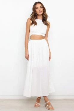 Esther Skirt - White 15 Esther Skirt - White -Dress Shop petal and pup usa bottoms esther skirt white 29585305829553