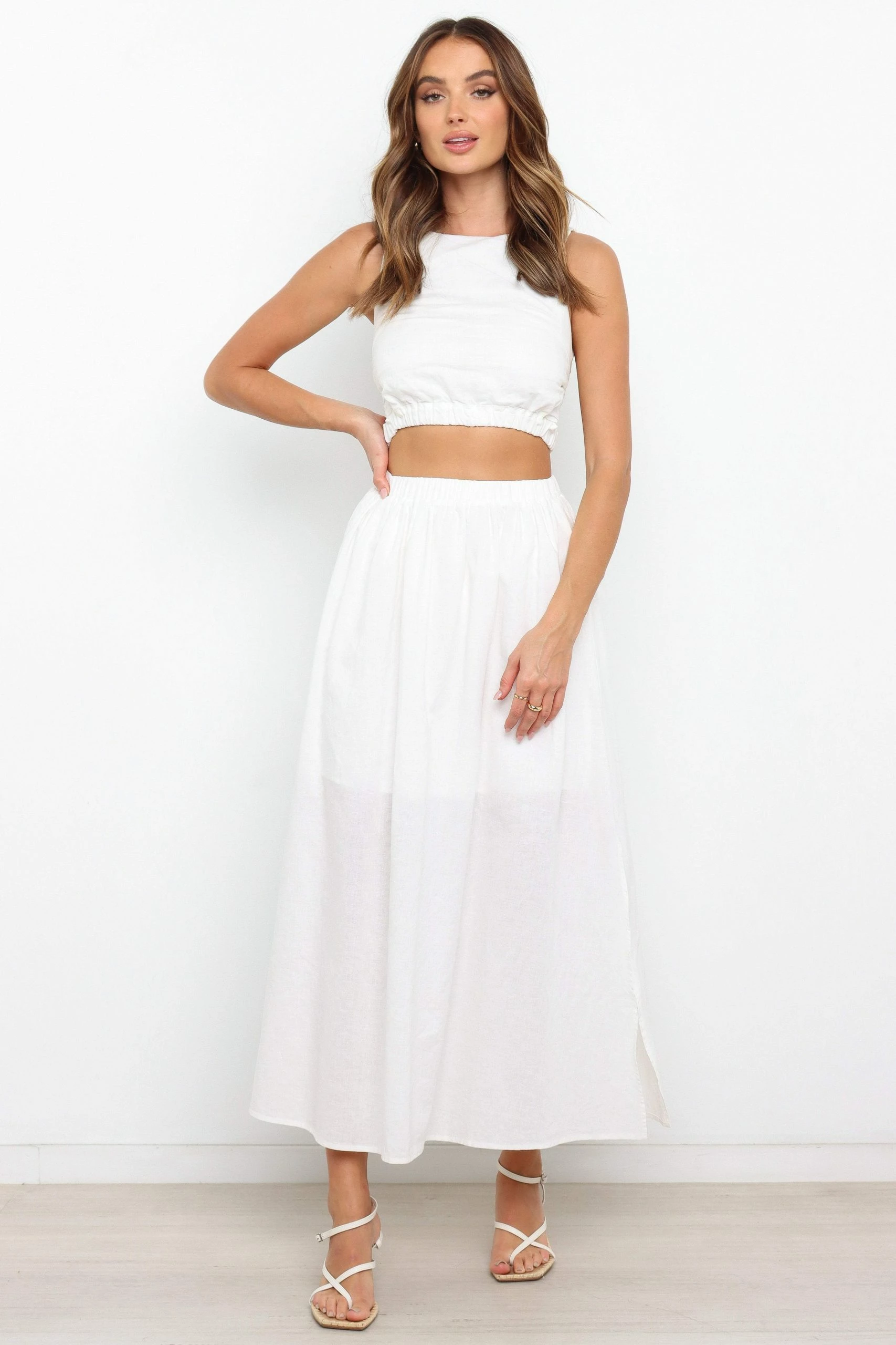 Esther Skirt - White 5 Esther Skirt - White - Image 5