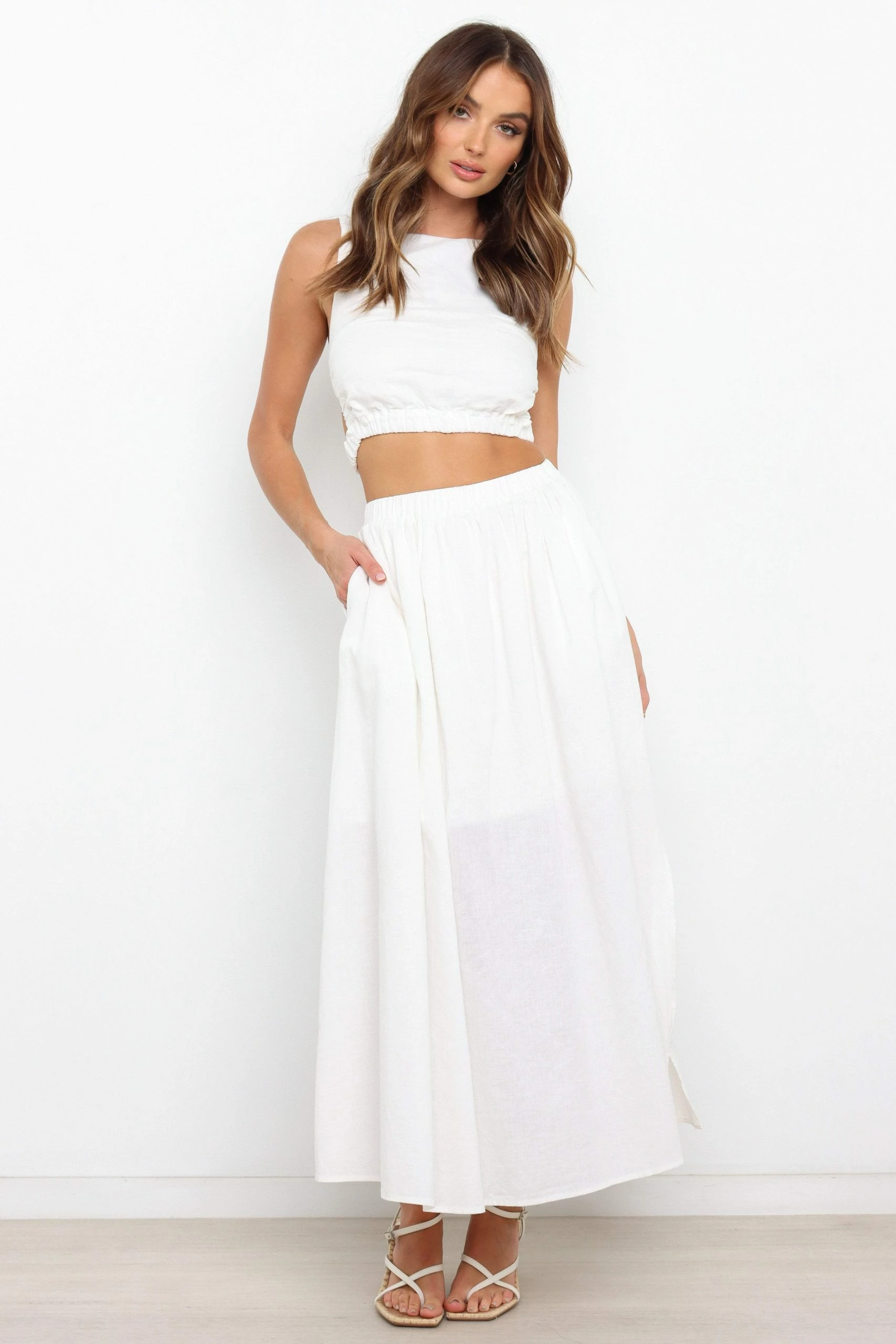 Esther Skirt - White 2 Esther Skirt - White - Image 2