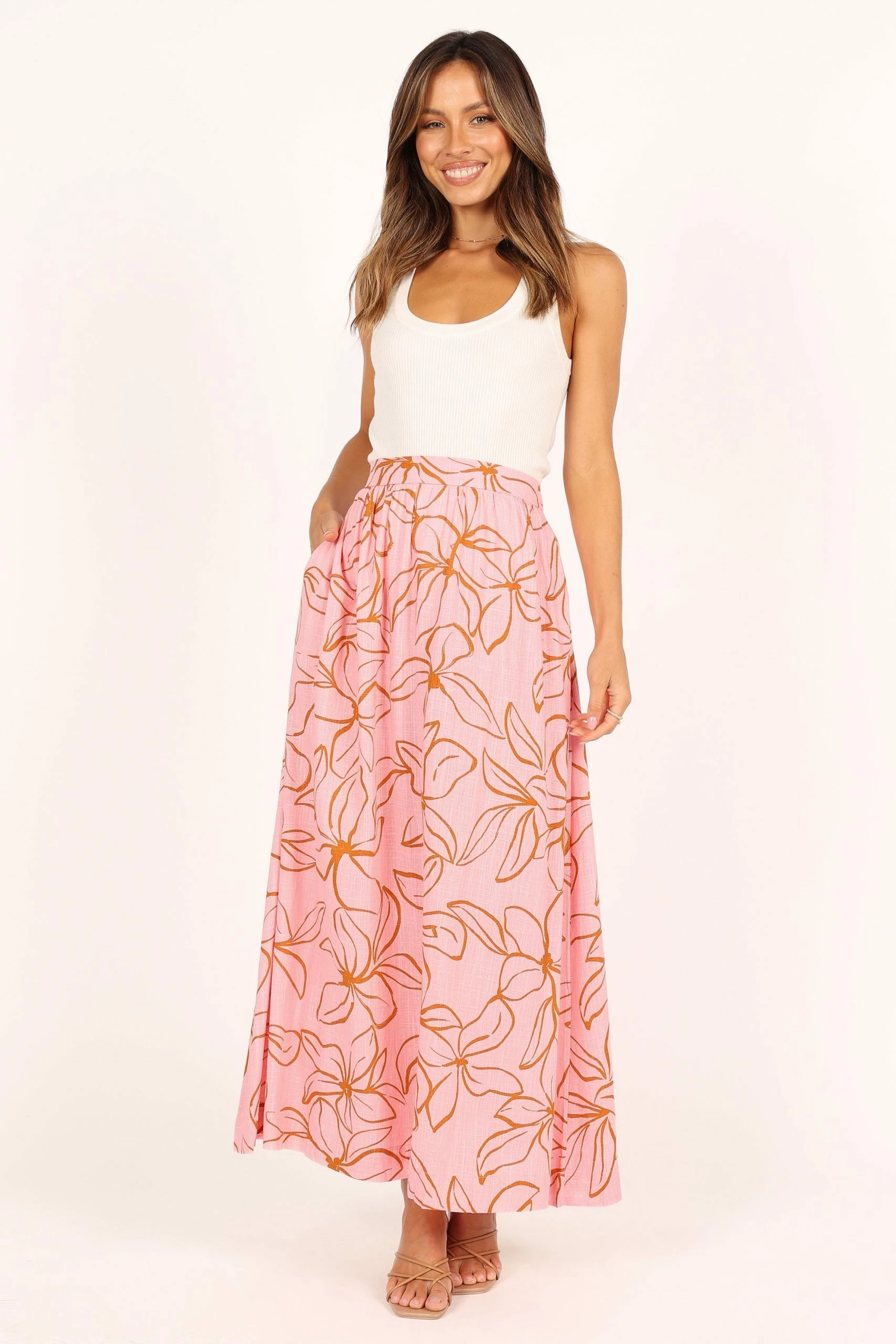 Maximize Your Style: Fashion Tips for Every Occasion -Dress Shop petal and pup usa bottoms kasey high waisted maxi skirt pink 33378497757361 scaled