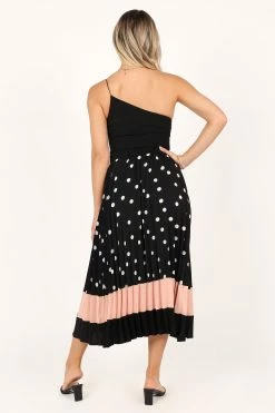 Katarina Midi Skirt - Black -Dress Shop petal and pup usa bottoms katarina midi skirt black 33549819543729