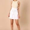 Kennedy Mini Skirt - White