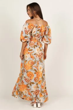 Kiara Maxi Skirt - Pale Blue -Dress Shop petal and pup usa bottoms kiara maxi skirt pale blue 33207280533681