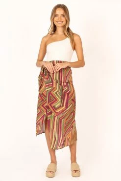 Kiela Midi Skirt - Vintage Royale -Dress Shop petal and pup usa bottoms kiela midi skirt vintage royale 33846837510321
