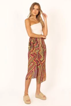 Kiela Midi Skirt - Vintage Royale -Dress Shop petal and pup usa bottoms kiela midi skirt vintage royale 33846837608625