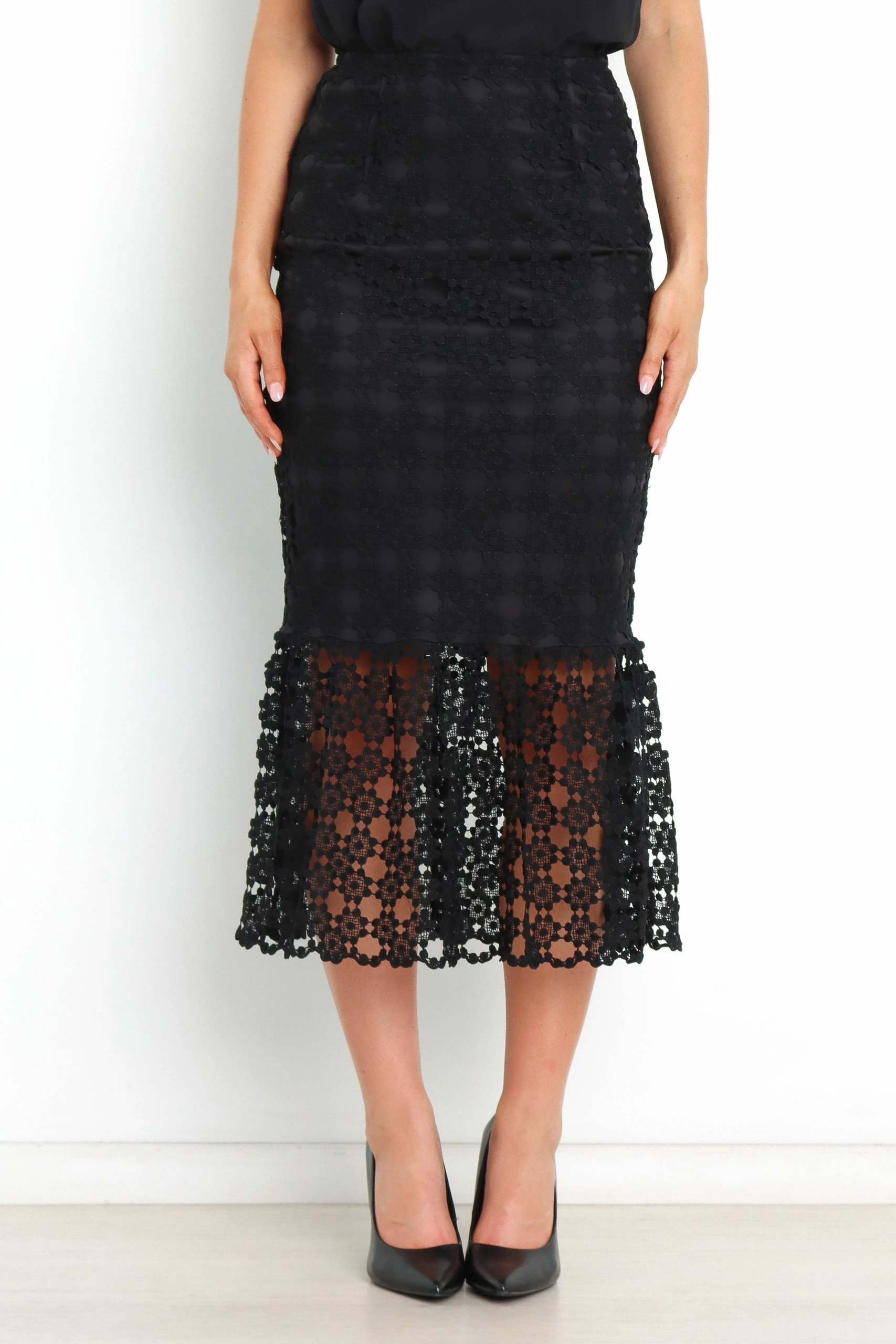 Kiera Skirt - Black 4 Kiera Skirt - Black - Image 4