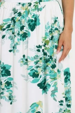 Laura Skirt - White Floral 15 Laura Skirt - White Floral -Dress Shop petal and pup usa bottoms laura skirt white floral 31816278311089