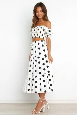 Mae Skirt - White -Dress Shop petal and pup usa bottoms mae skirt white 31338339958961