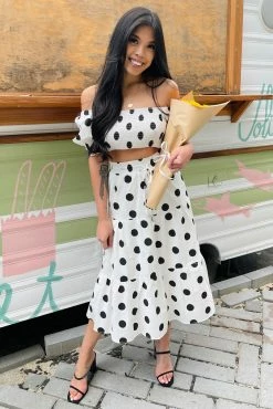 Mae Skirt - White -Dress Shop petal and pup usa bottoms mae skirt white 31682964881585