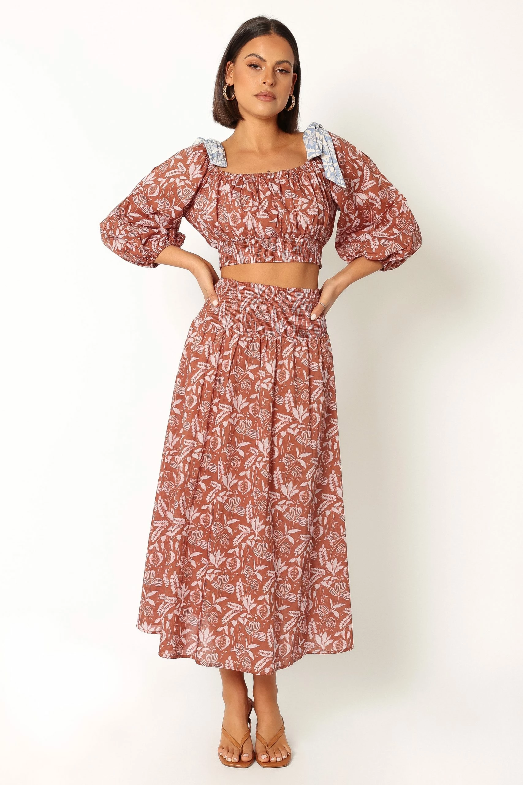 Maryette Skirt - Cinnamon 4 Maryette Skirt - Cinnamon - Image 4