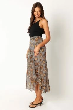 Memphis Frill Skirt - Gold -Dress Shop petal and pup usa bottoms memphis frill skirt gold 34011649376433