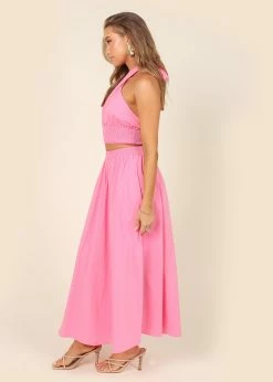 Molly Skirt - Pink 14 Molly Skirt - Pink -Dress Shop petal and pup usa bottoms molly skirt pink 32050657525937