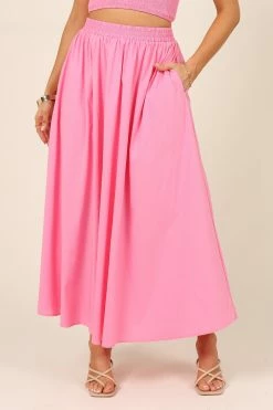 Molly Skirt - Pink 12 Molly Skirt - Pink -Dress Shop petal and pup usa bottoms molly skirt pink 32050657657009