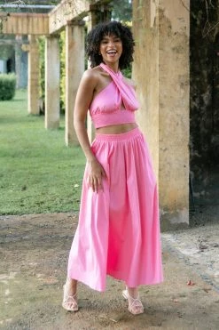 Molly Skirt - Pink 11 Molly Skirt - Pink -Dress Shop petal and pup usa bottoms molly skirt pink 32080645324977