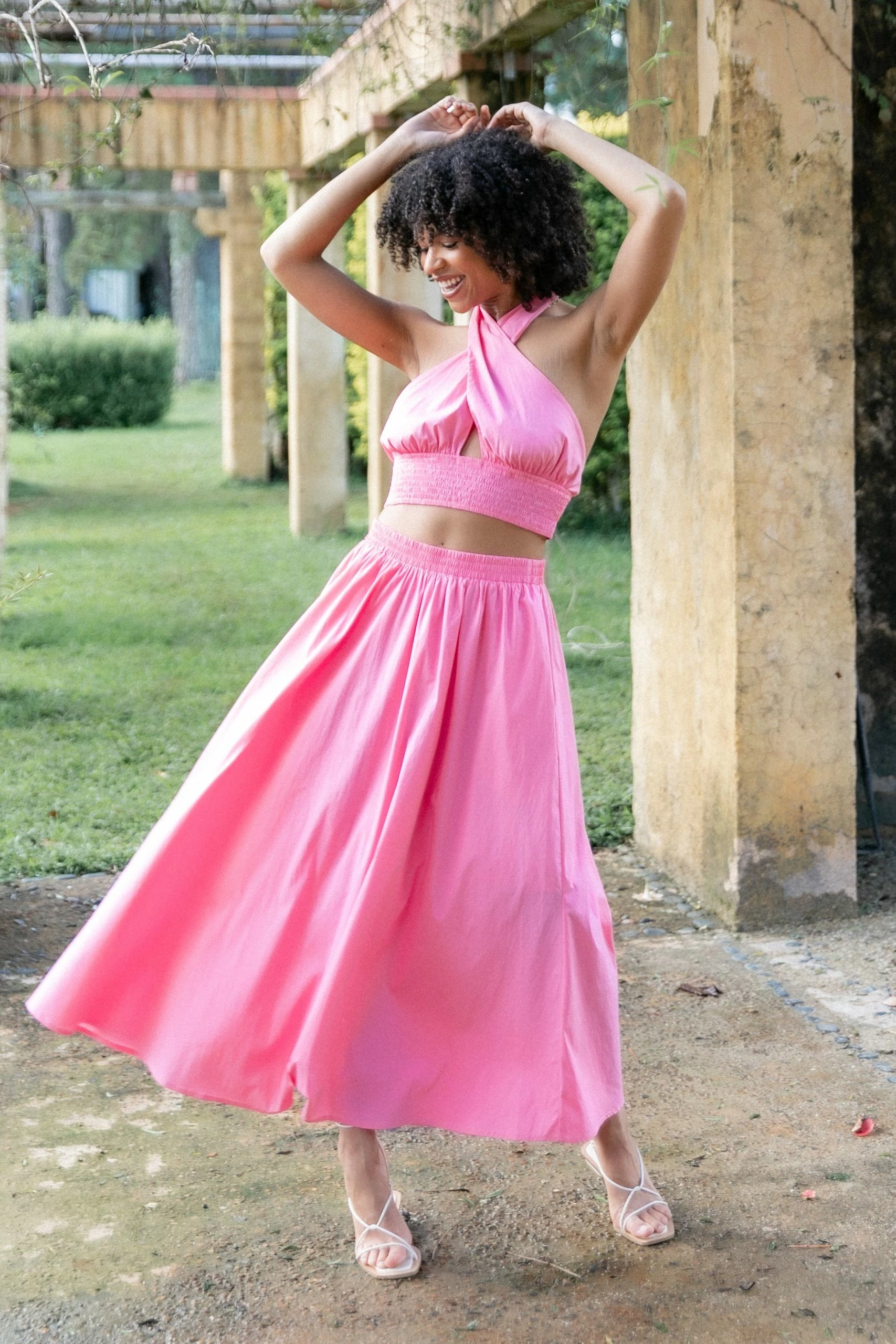 Molly Skirt - Pink 1 Molly Skirt - Pink