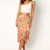 Morgan Wrap Skirt - Floral