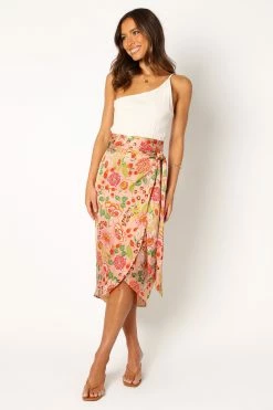 Morgan Wrap Skirt - Floral