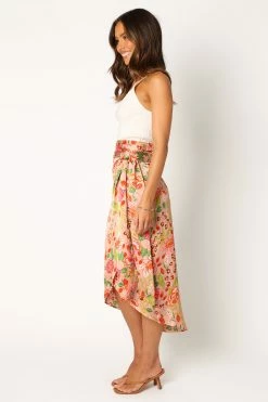 Morgan Wrap Skirt - Floral -Dress Shop petal and pup usa bottoms morgan wrap skirt floral 33987169910961