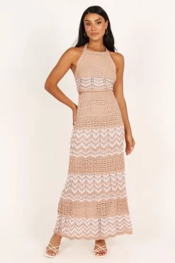 Nova Skirt - Beige 20 Nova Skirt - Beige -Dress Shop petal and pup usa bottoms nova skirt beige 33337888932017