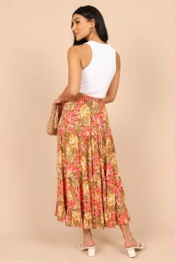 Pissaro Maxi Skirt - Floral -Dress Shop petal and pup usa bottoms pissaro maxi skirt floral 32399557099697