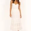 Sheridan Ruffle Maxi Skirt - White