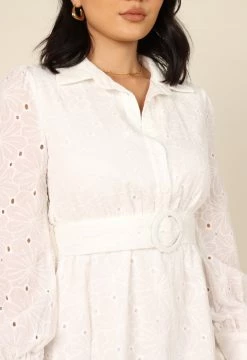 Adelina Dress - White -Dress Shop petal and pup usa dresses adelina dress white 32066617737393