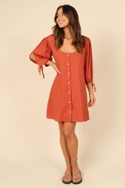 Aida Dress - Sangria -Dress Shop petal and pup usa dresses aida dress sangria 32111580315825