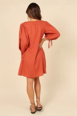 Aida Dress - Sangria -Dress Shop petal and pup usa dresses aida dress sangria 32111580348593