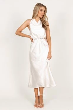 Aida Slip Dress - White -Dress Shop petal and pup usa dresses aida slip dress white 33220913037489