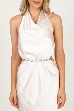 Aida Slip Dress - White -Dress Shop petal and pup usa dresses aida slip dress white 33220913234097