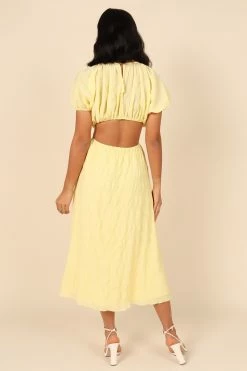 Ailani Dress - Yellow -Dress Shop petal and pup usa dresses ailani dress yellow 32077210484913