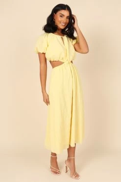 Ailani Dress - Yellow -Dress Shop petal and pup usa dresses ailani dress yellow 32077210517681