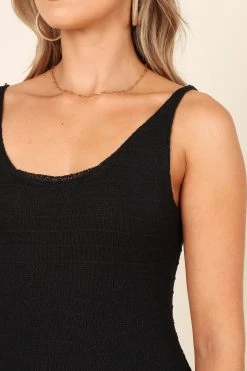 Aleah Dress - Black -Dress Shop petal and pup usa dresses aleah dress black 32008105984177