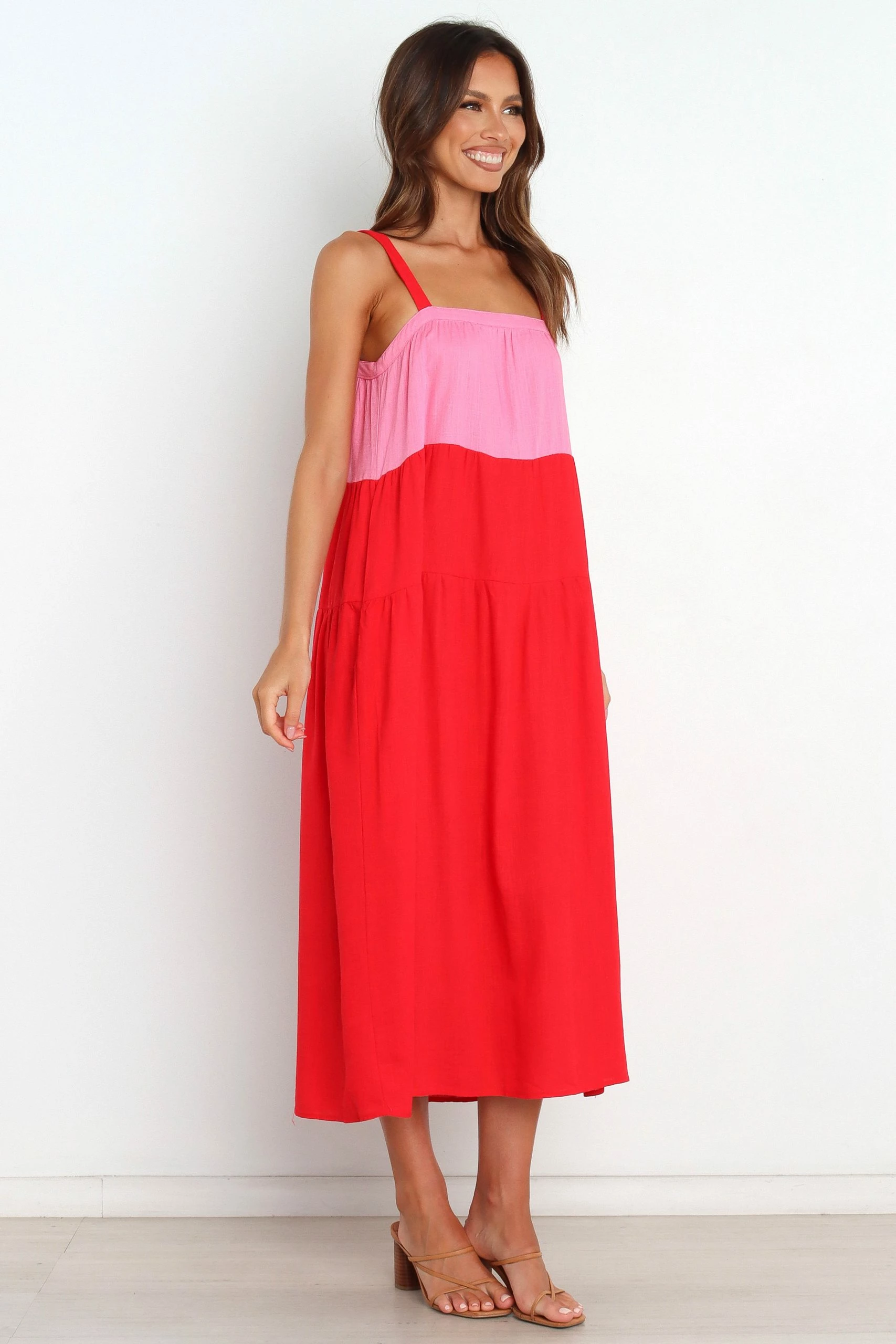 Aliana Dress - Pink Splice 5 Aliana Dress - Pink Splice - Image 5