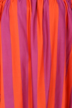 Alysa Off Shoulder Midi Dress - Coral Stripe 20 Alysa Off Shoulder Midi Dress - Coral Stripe -Dress Shop petal and pup usa dresses alysa off shoulder midi dress coral stripe 33810807193777