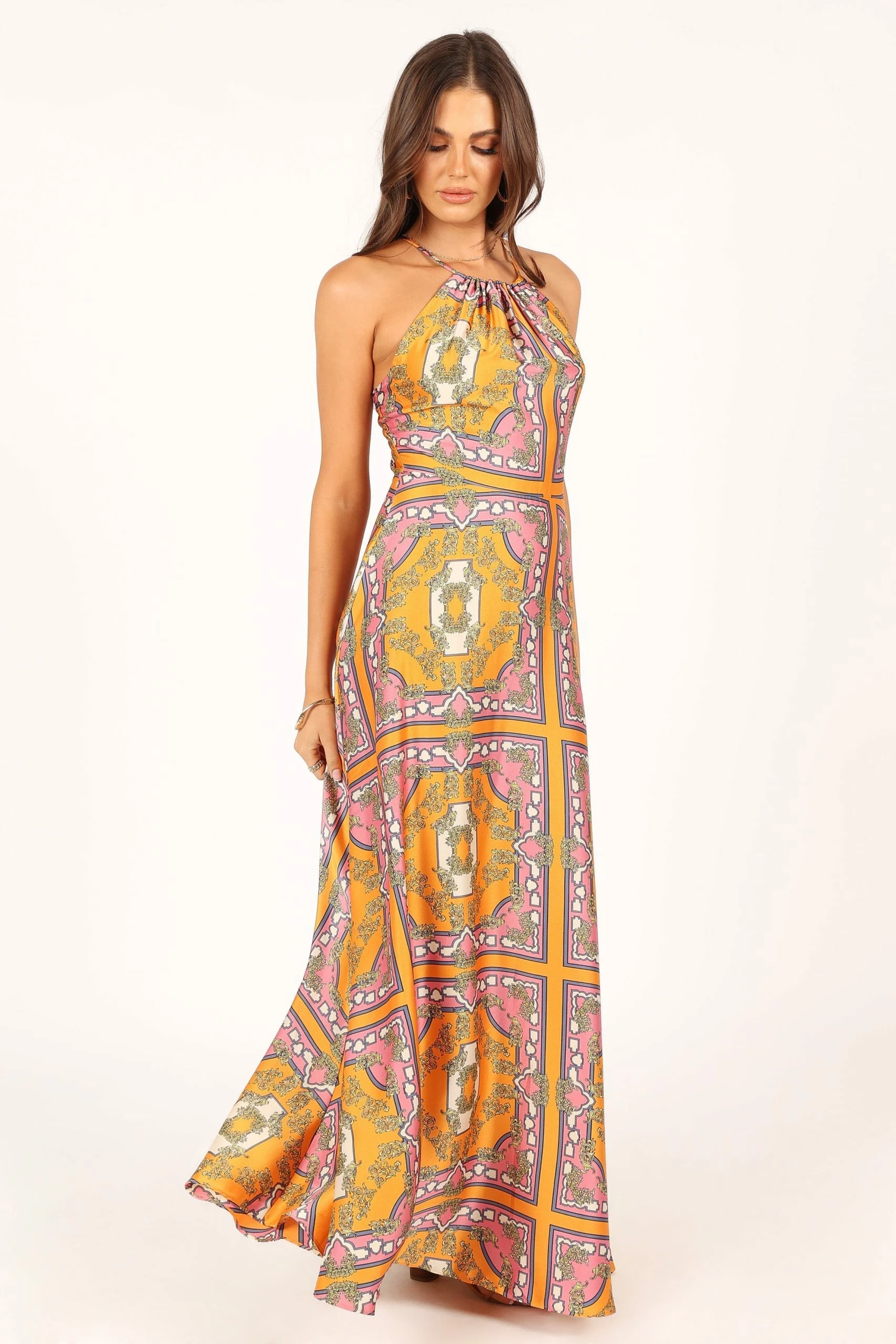 Amara Maxi Dress - Tangerine 11 Amara Maxi Dress - Tangerine - Image 11